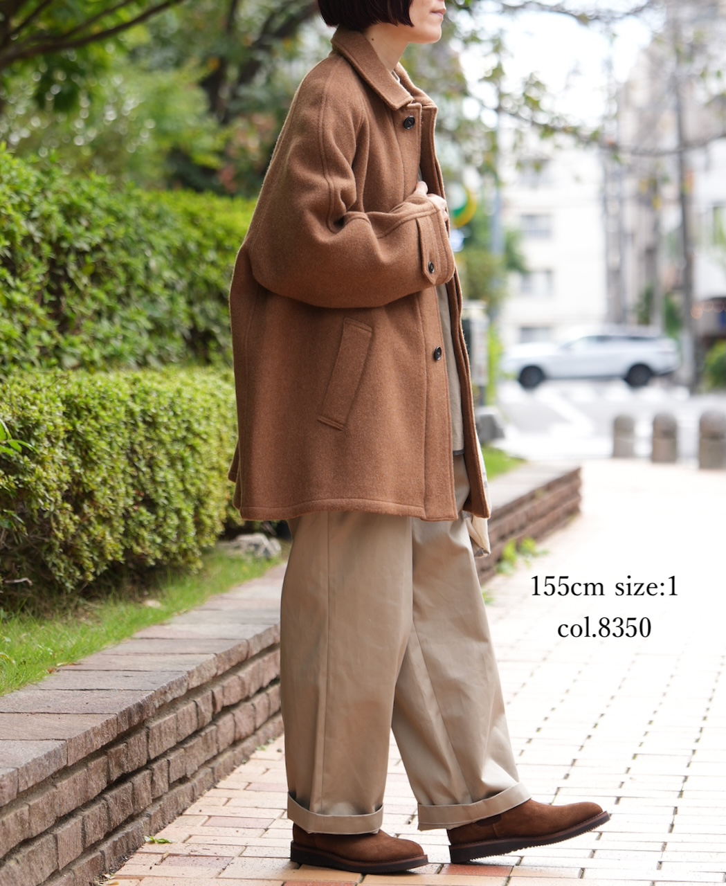 GMDSH2451(パンツ) WEST POINT ONE-TUCK TROUSERS