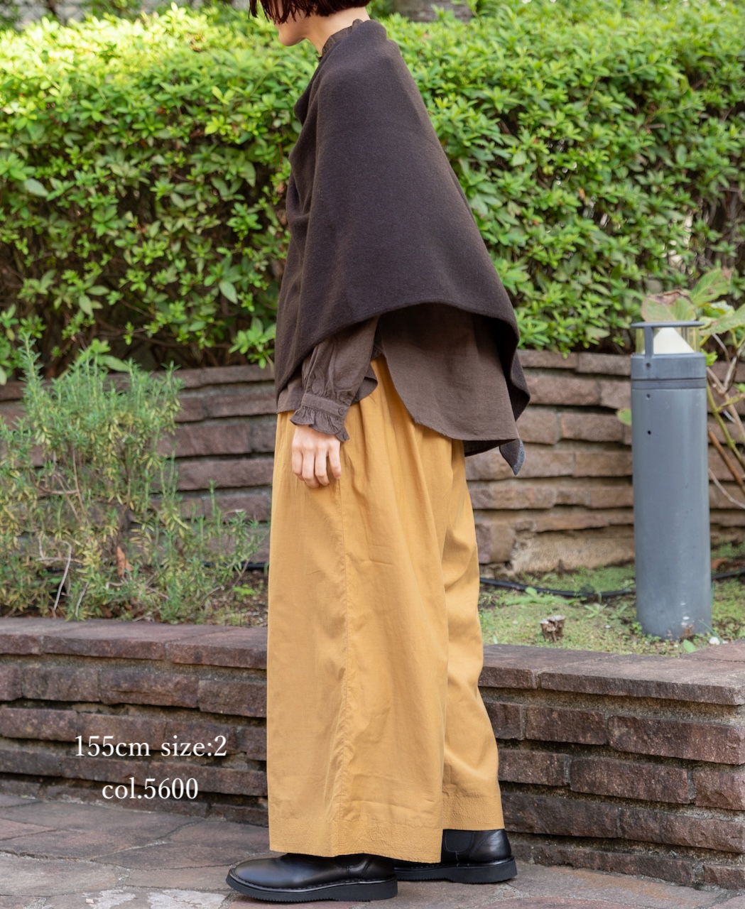 INMDS25745(パンツ) BANGALORE COTTON/SILK PLAIN EASY PANTS WITH LINING