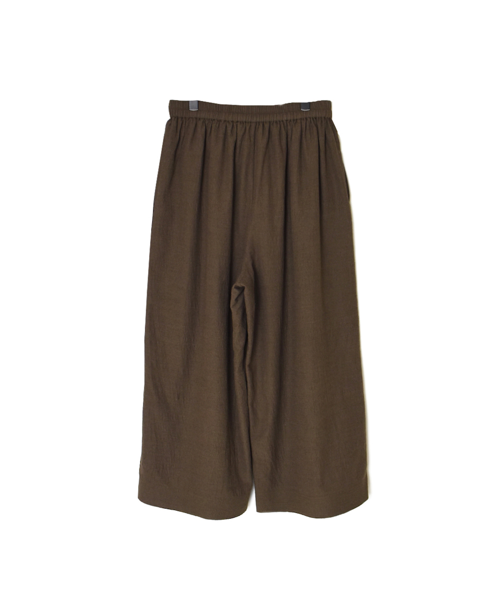 INMDS25755(パンツ) WOOL/COTTON/SILK PLAIN EASY PANTS