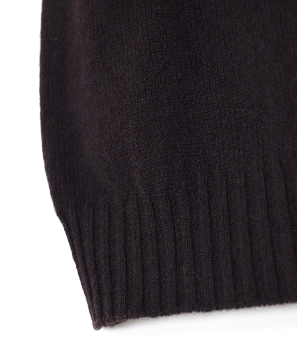 JNAMP2451(ニット)GEELONG LAMBSWOOL POLO NECK VEST