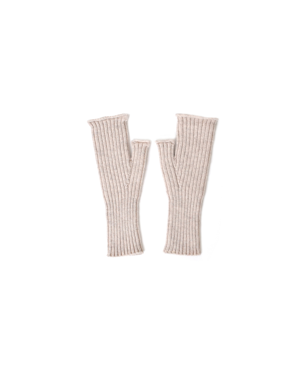 NGG2151 (手袋) GEELONGORA RIB FINGERLESS MITTON