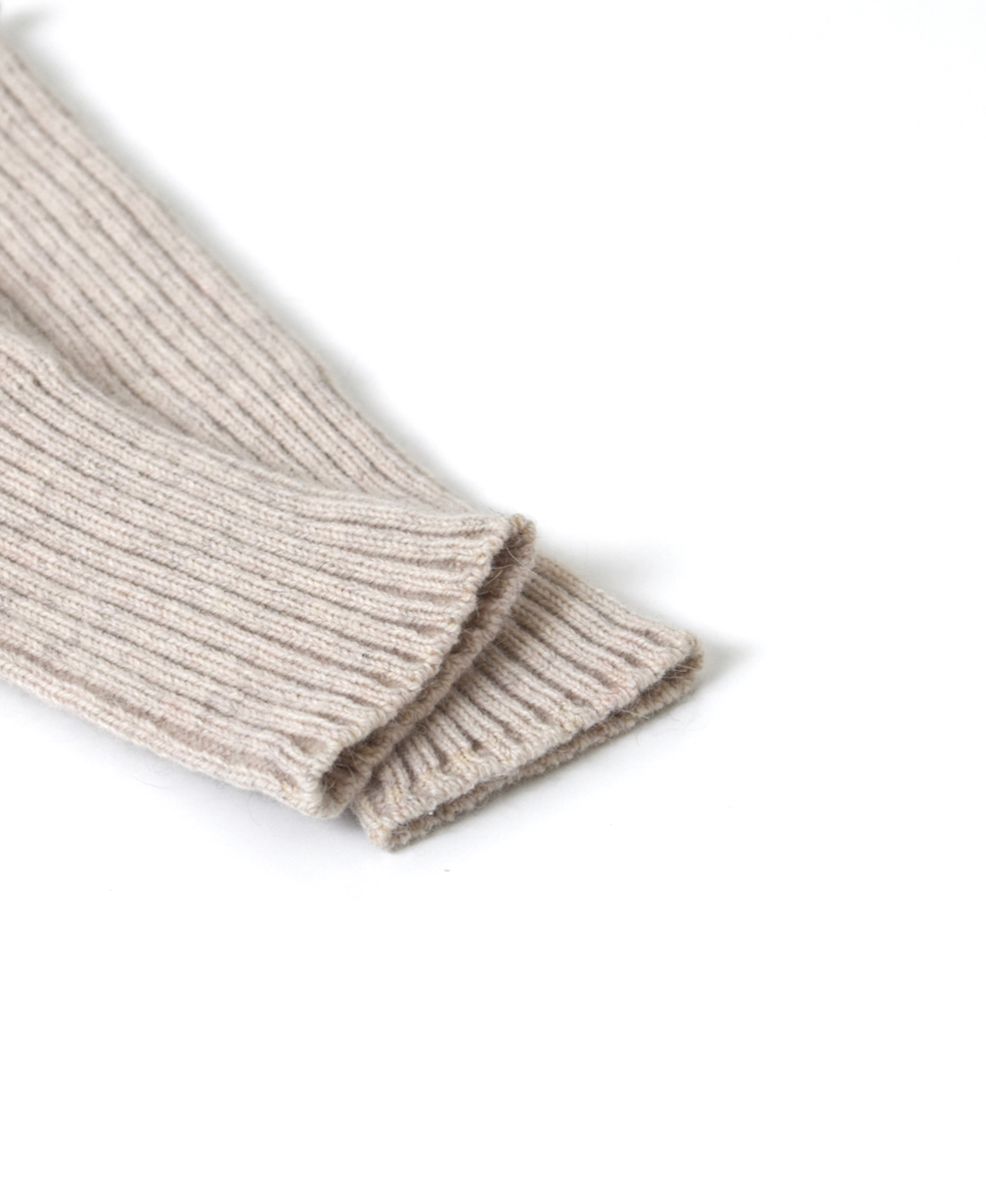 NGG2151 (手袋) GEELONGORA RIB FINGERLESS MITTON