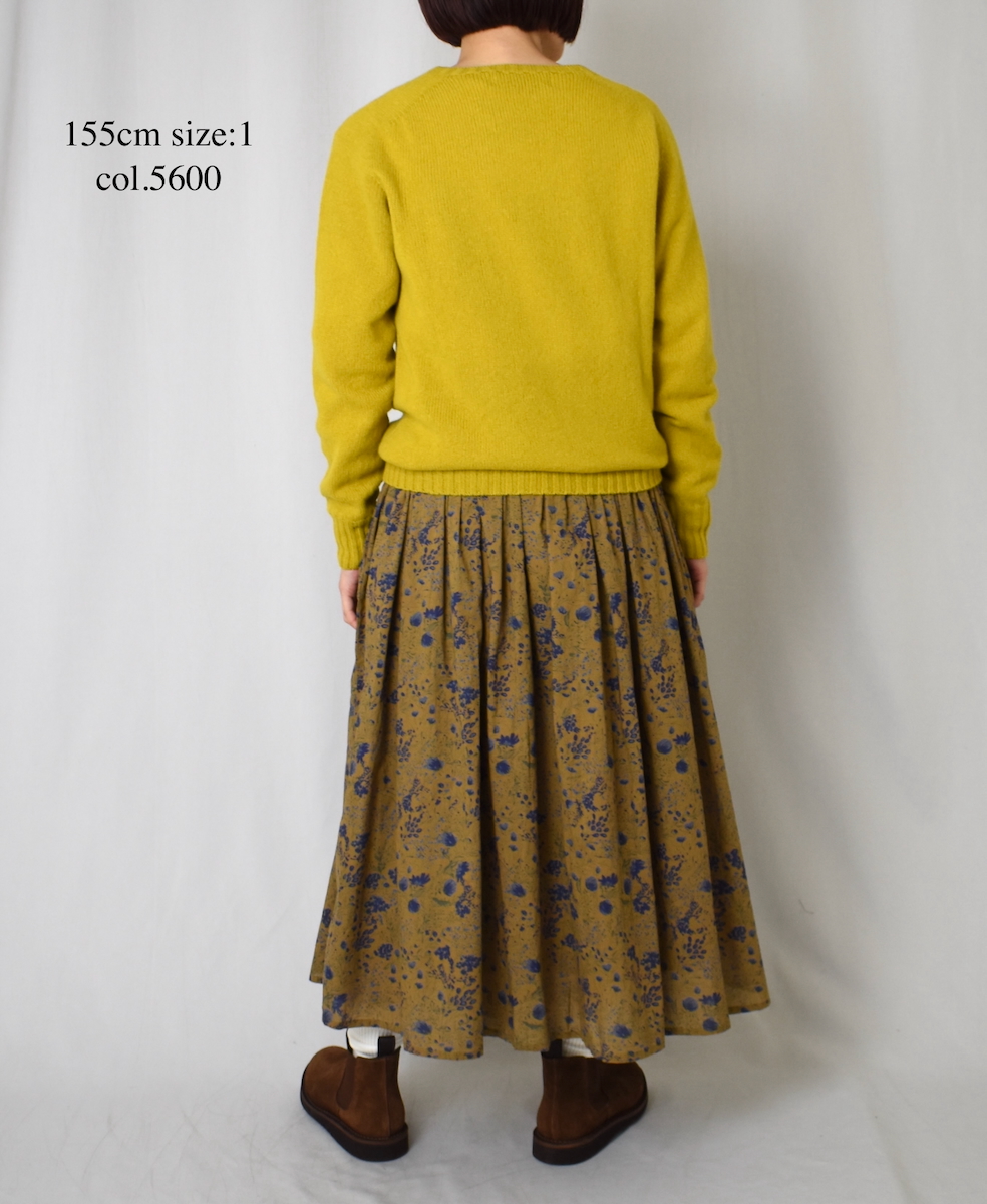 JNAMP1451 (ニット) CREW NECK SADDLE SHOULDER P/O