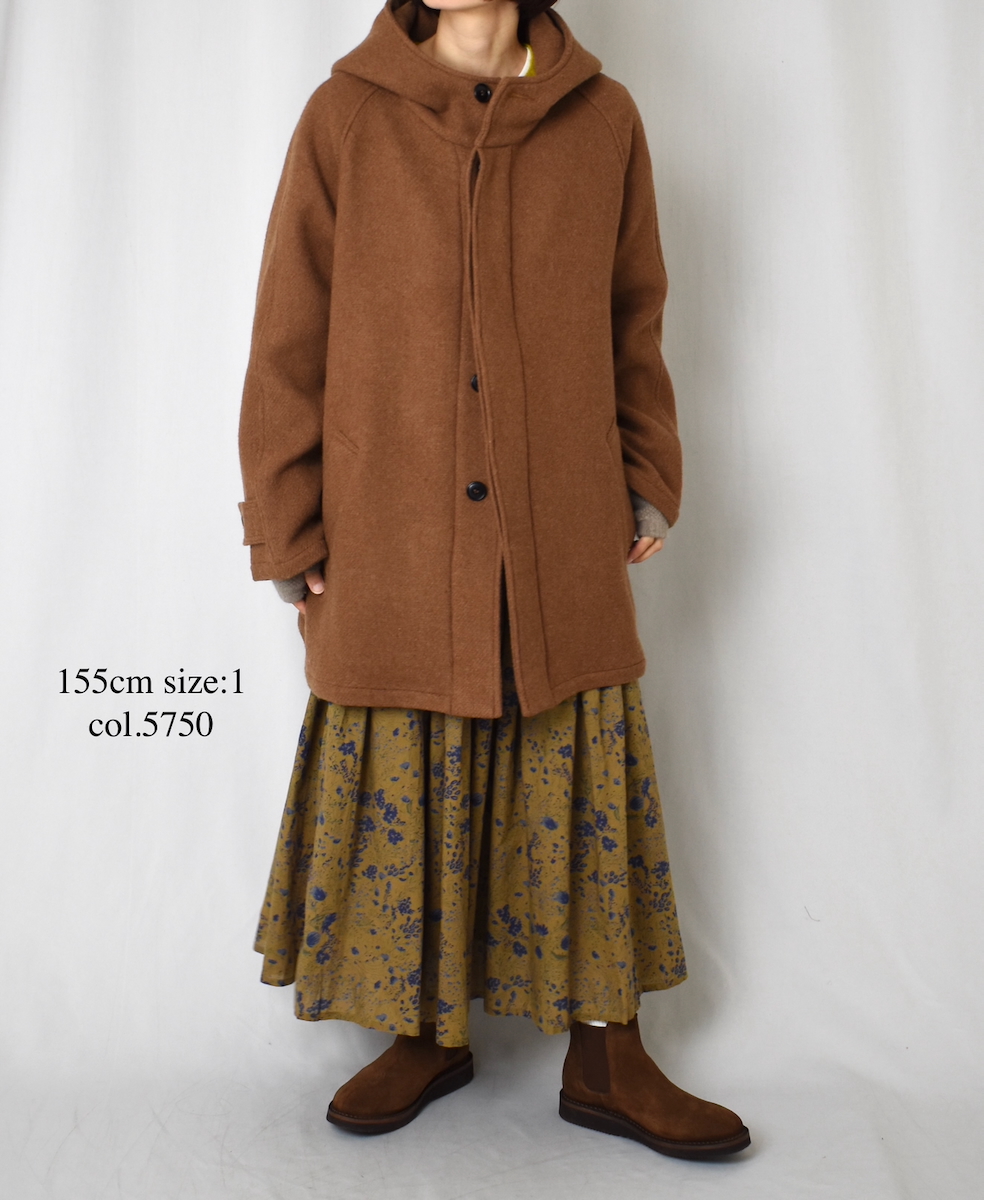 NSL25595(スカート) 60s CAMBRIC FLOWER PRINT GATHERED SKIRT