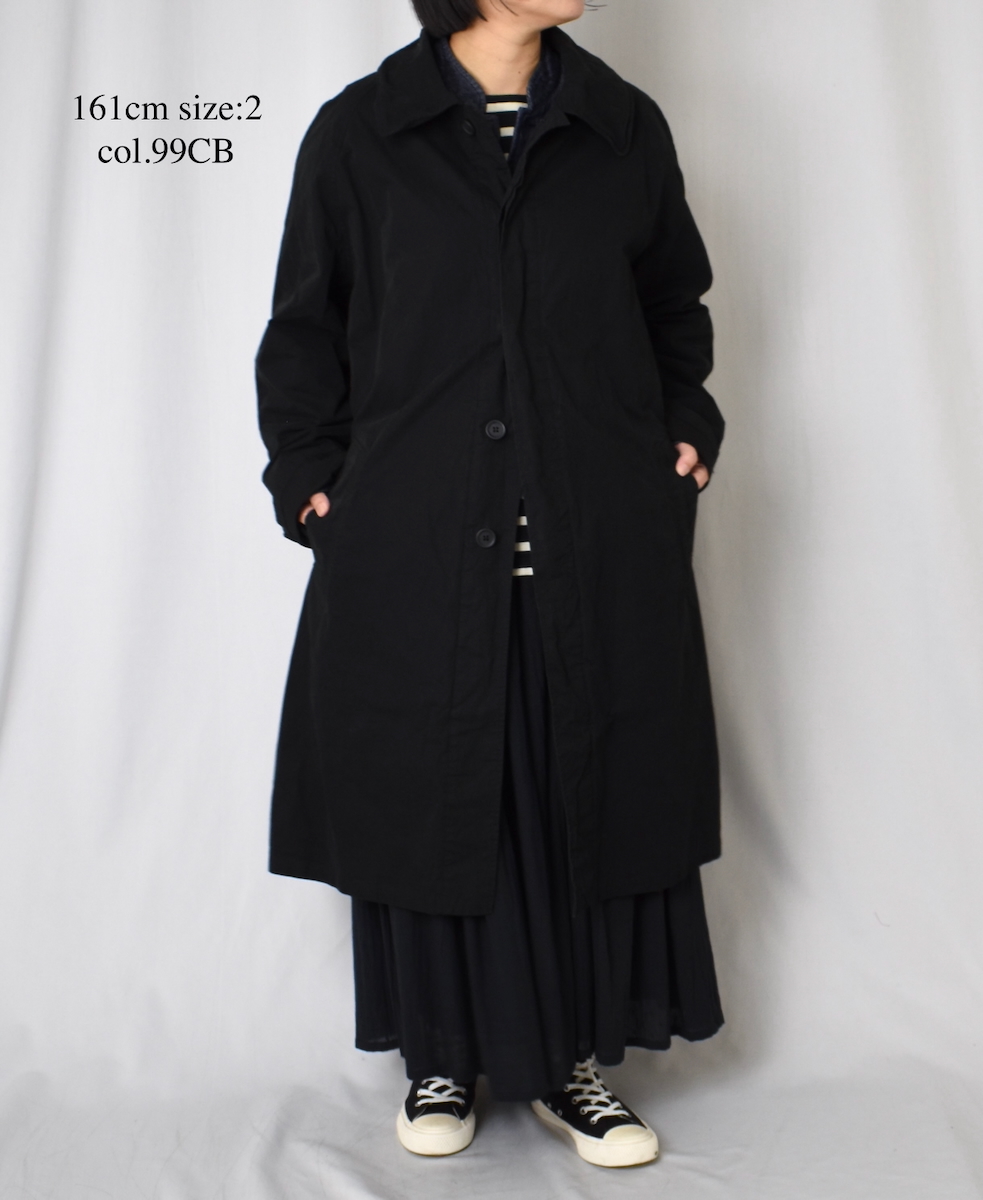 NSL25615(スカート) COTTON DOBIE DOT PATCHWORK GATHERED SKIRT