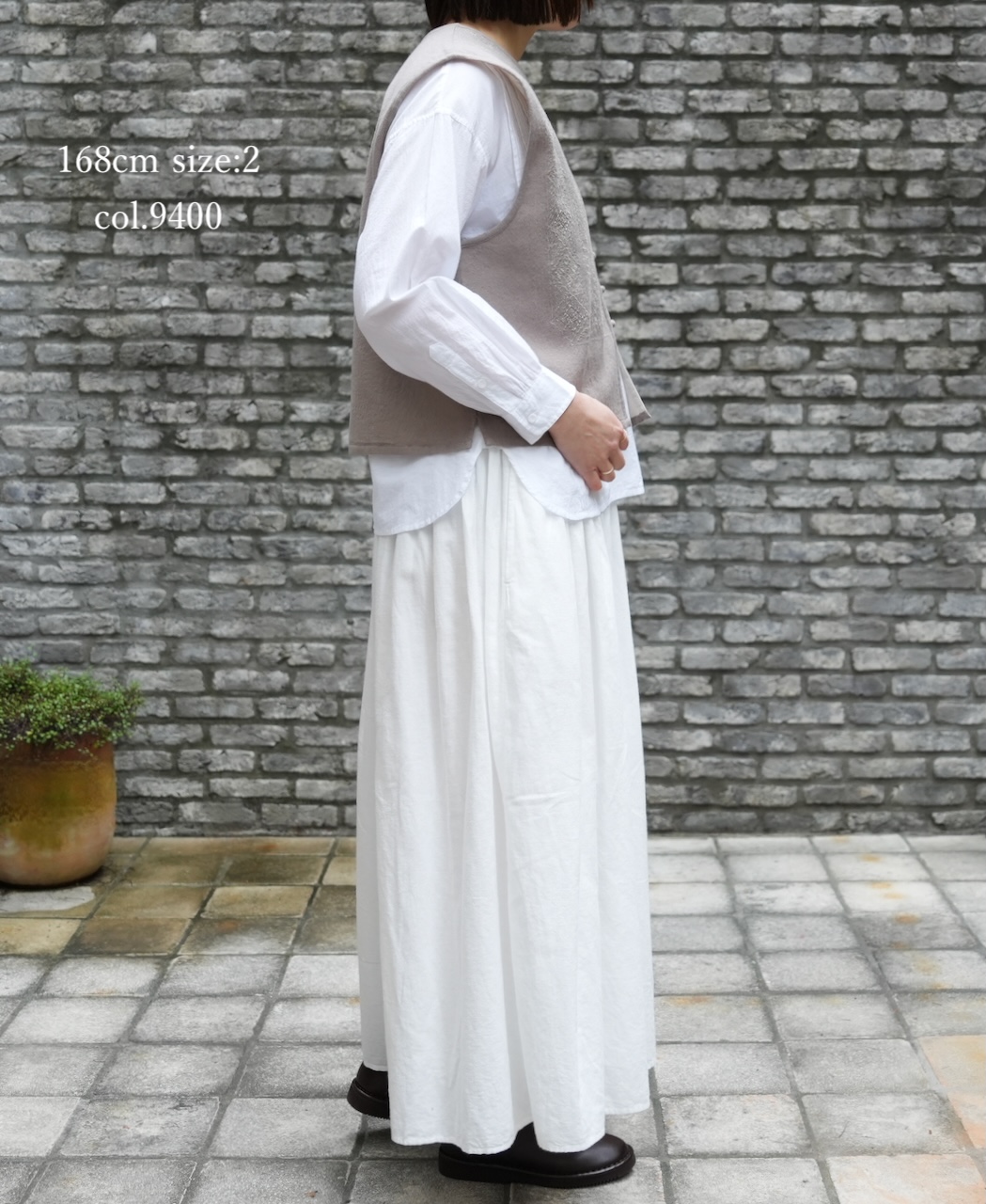 NMDS25602(ボレロ) BOILED WOOL PLAIN EMB BOLERO