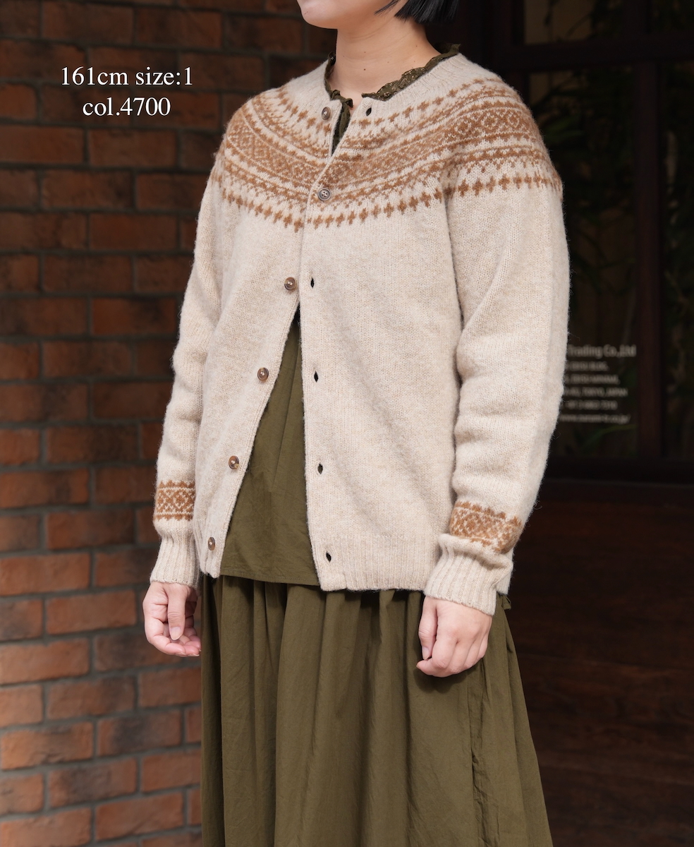 NSL25622(シャツ) 60s CAMBRIC PLAIN WITH LACE STRING COLLAR GATHERED SHIRT