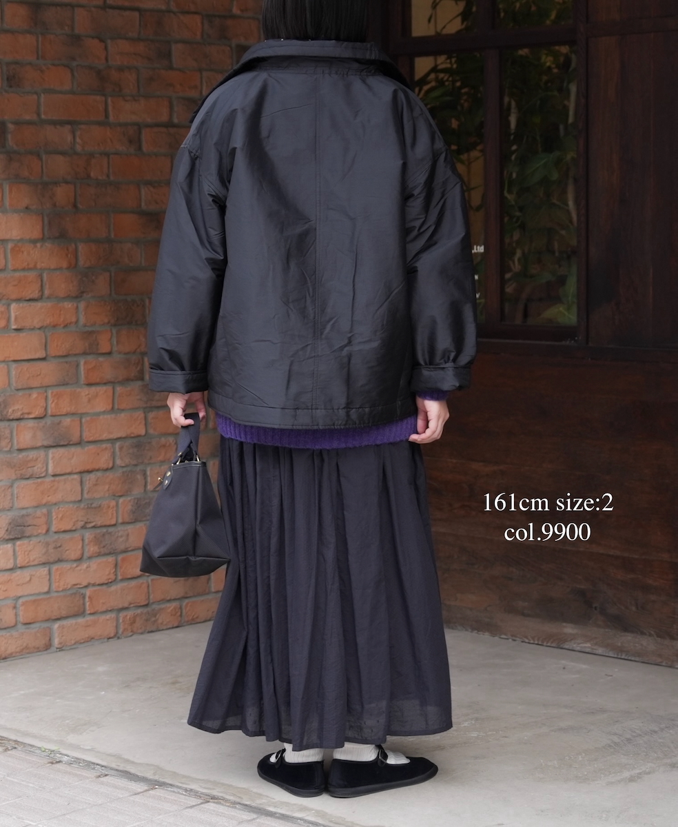 NSL25565(スカート) 60s CAMBRIC PLAIN GATHERED SKIRT