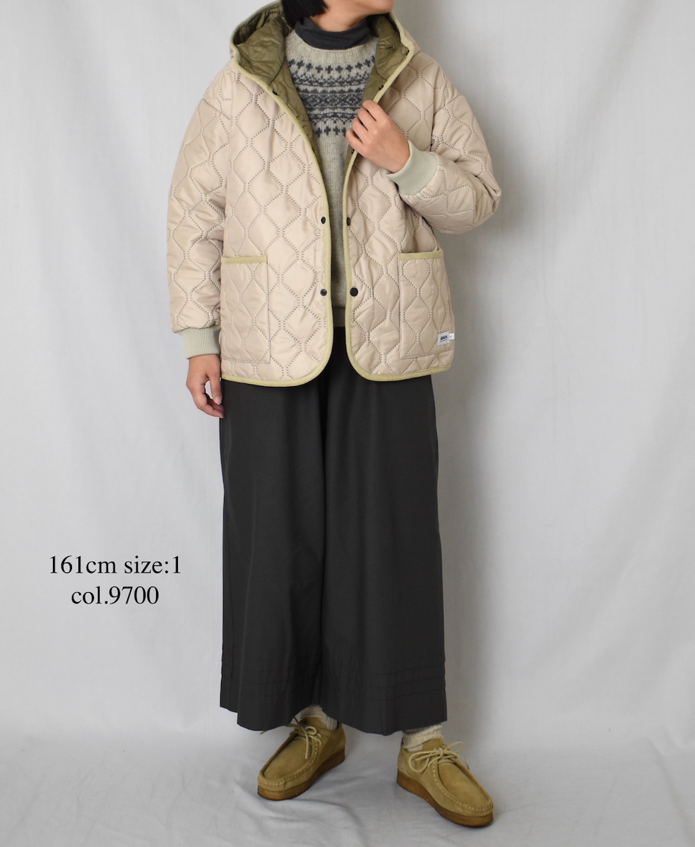 NSL25546(パンツ) 40s POPLIN PLAIN HEM PLEATS EASY PANTS