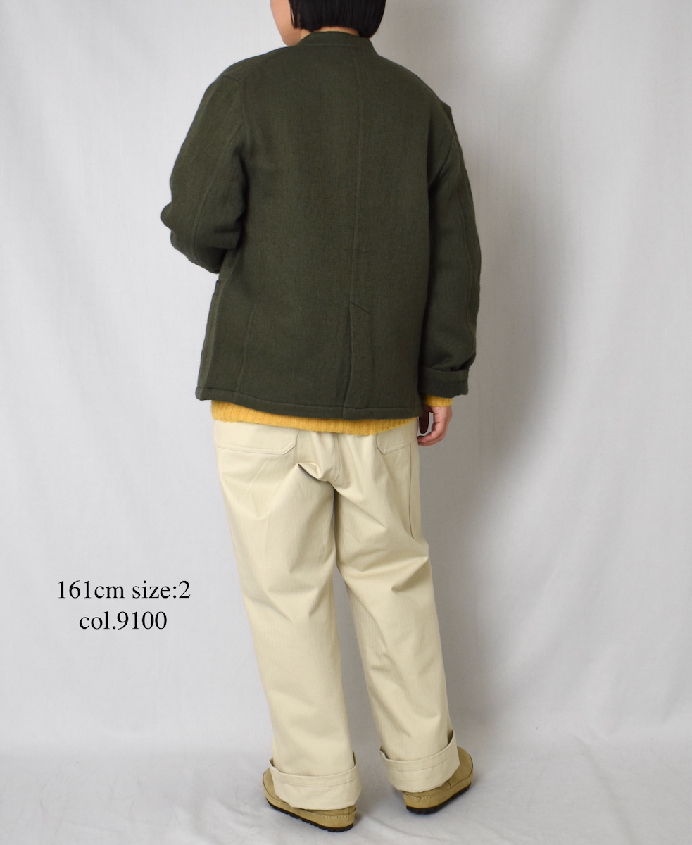 GNAM2551(パンツ) ORGANIC COTTON HERRINGBONE WORK PANTS