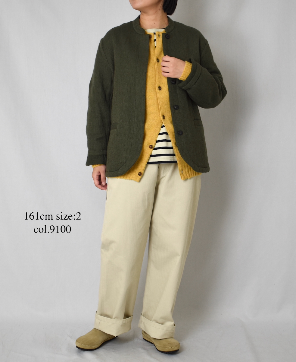 GNAM2551(パンツ) ORGANIC COTTON HERRINGBONE WORK PANTS