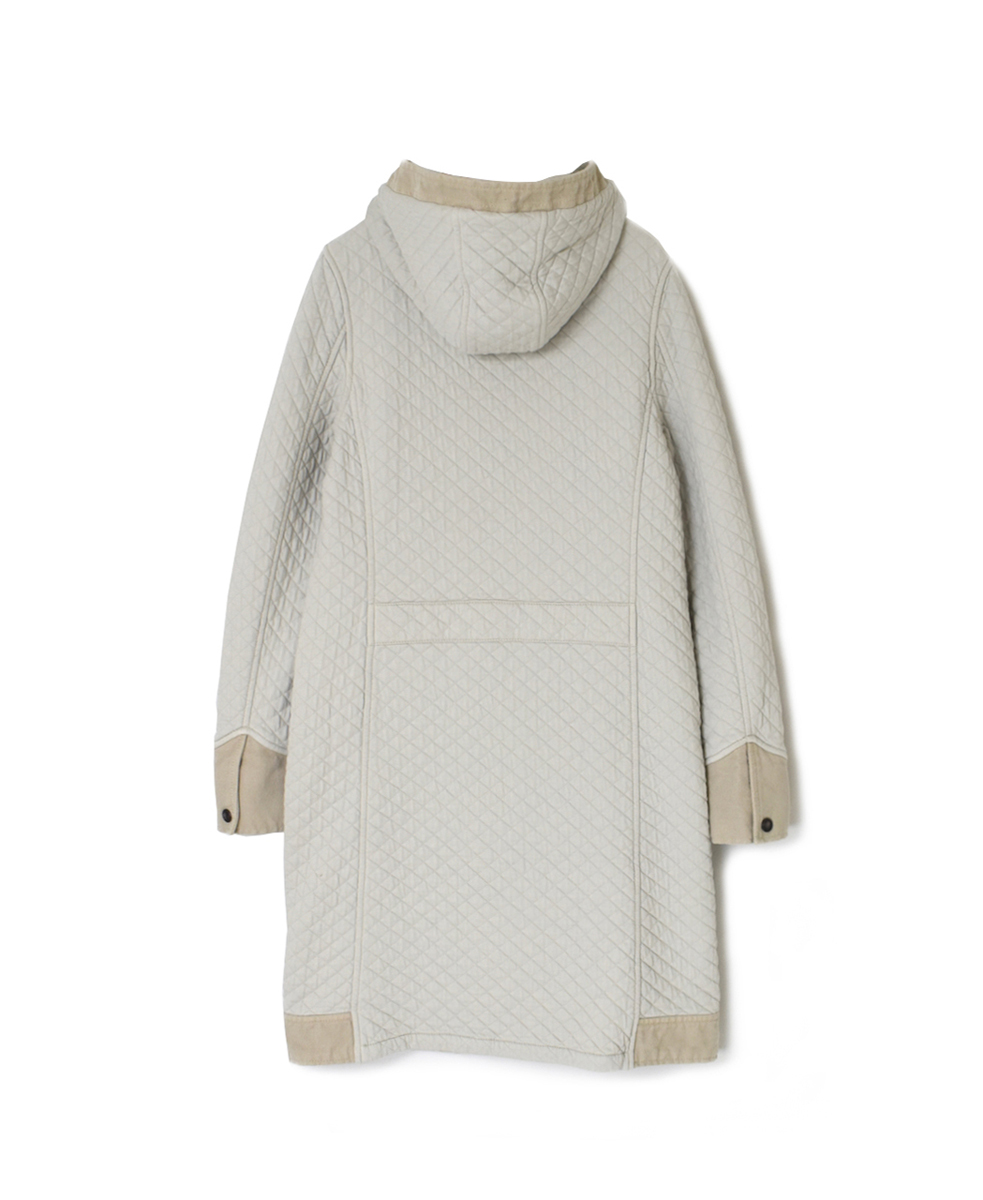 NAM0553 (コート) COTTON QUILT HOODED COAT