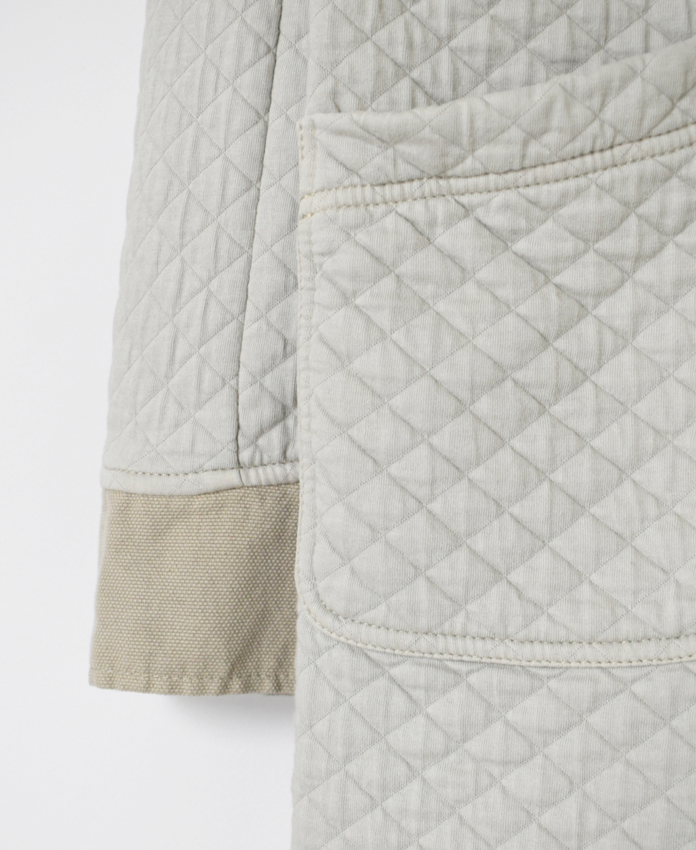 NAM0553 (コート) COTTON QUILT HOODED COAT