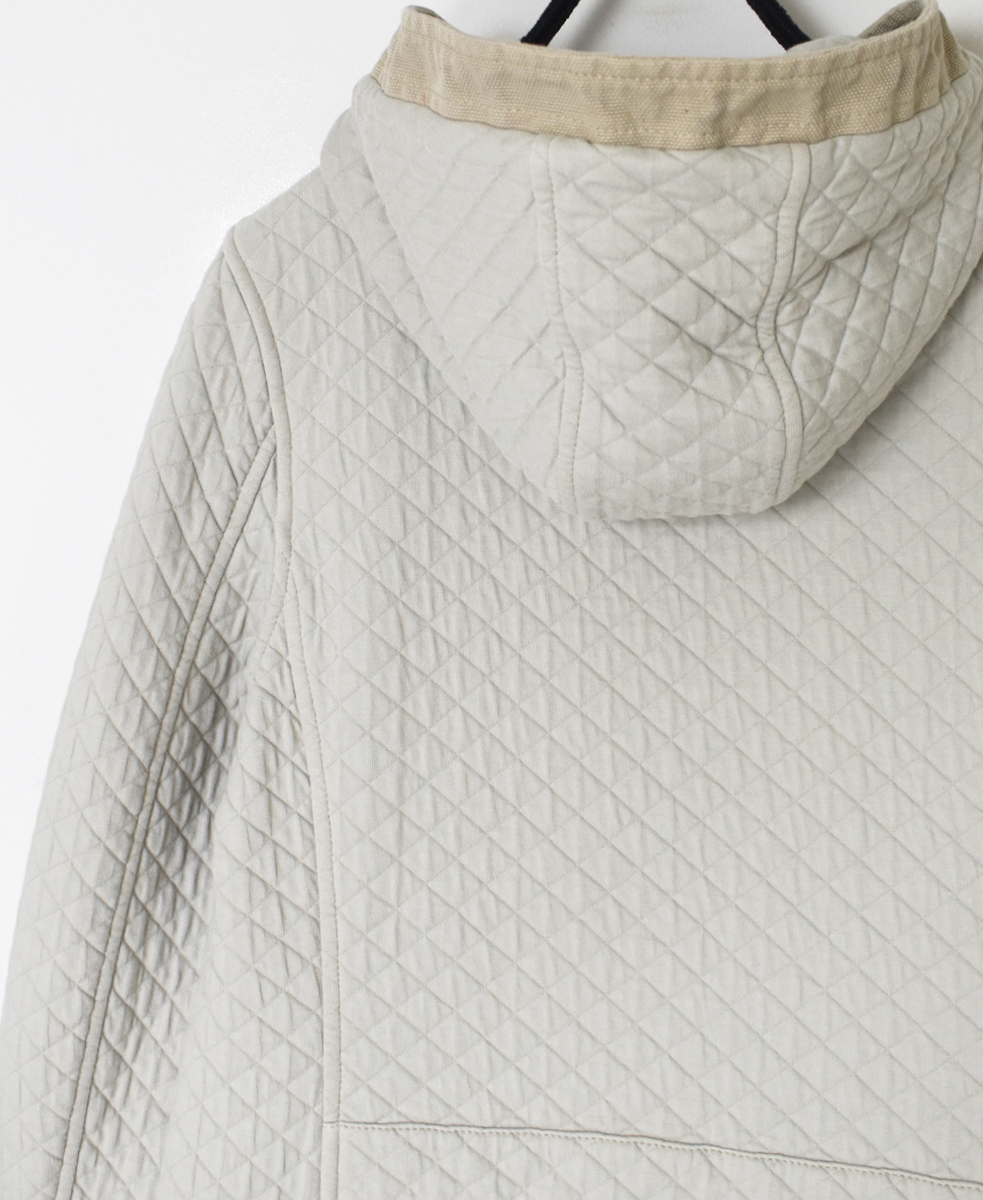 NAM0553 (コート) COTTON QUILT HOODED COAT