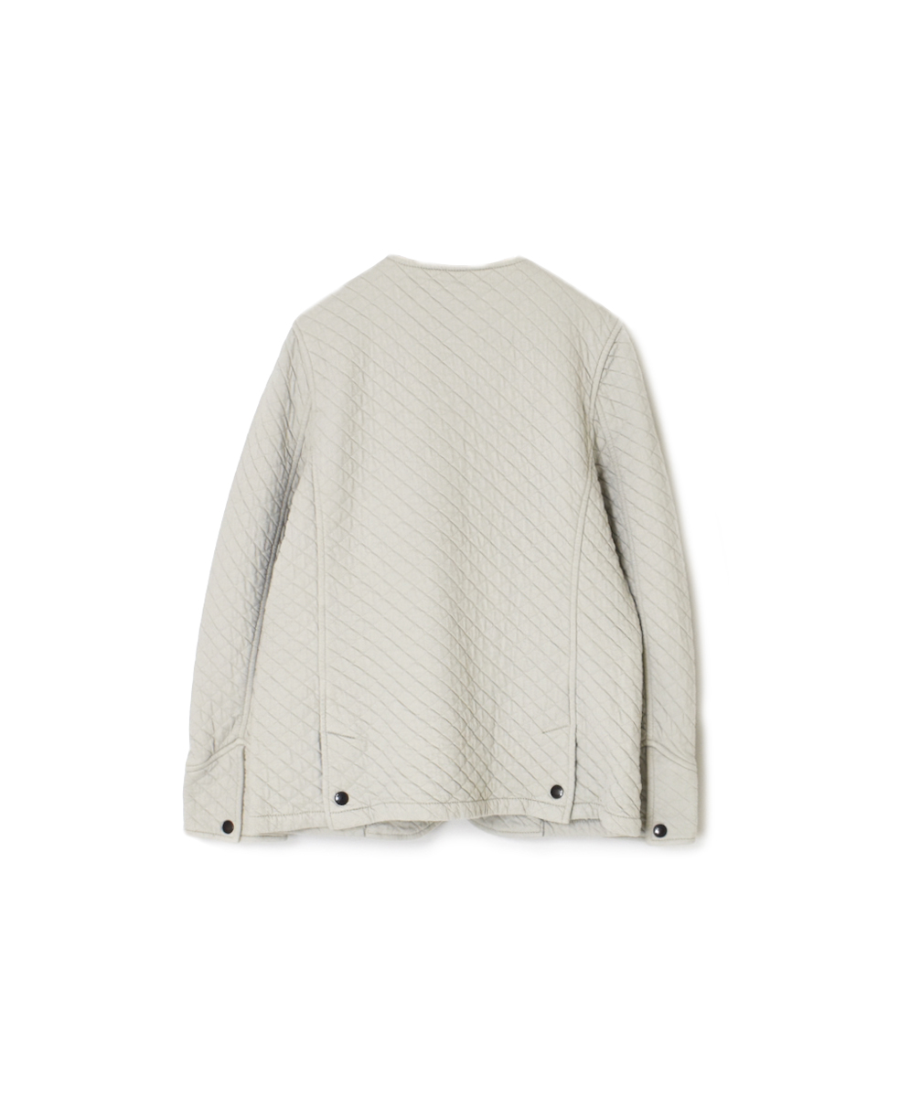 NAM1407 (ジャケット) COTTON QUILT NO COLLAR JACKET