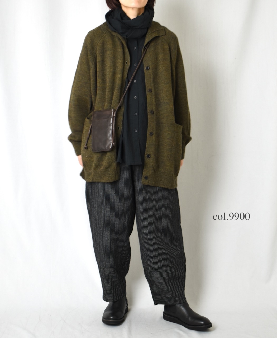 NSL25616(ストール) COTTON DOBIE DOT PATCHWORK TRIANGLE STOLE