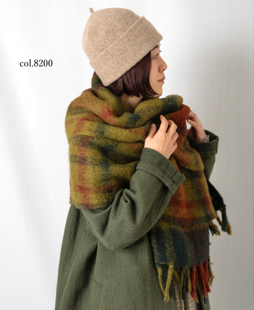 TNMDS1751 (帽子) TURN BACK FELT HAT