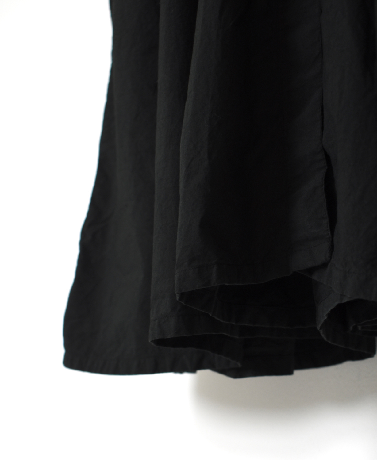 ⚫︎NMDS25912D(ワンピース) 60s ORGANIC POPLIN PLAIN REGULAR COLLAR DRESS WITH RAJASTHAN GATHER