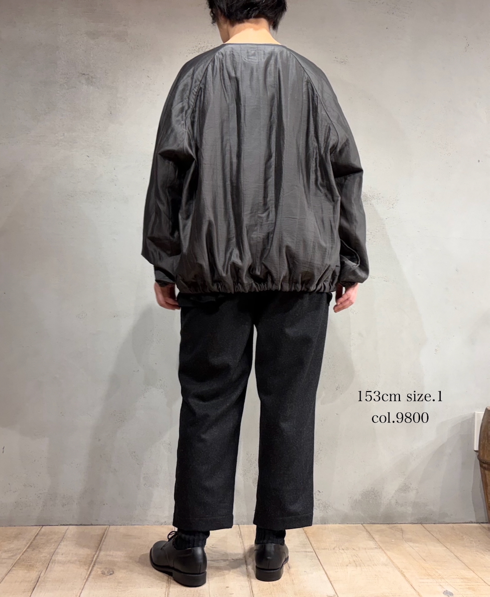 GNMDS2101WF (パンツ) WOOL FLANNEL EASY TAPERED PANTS