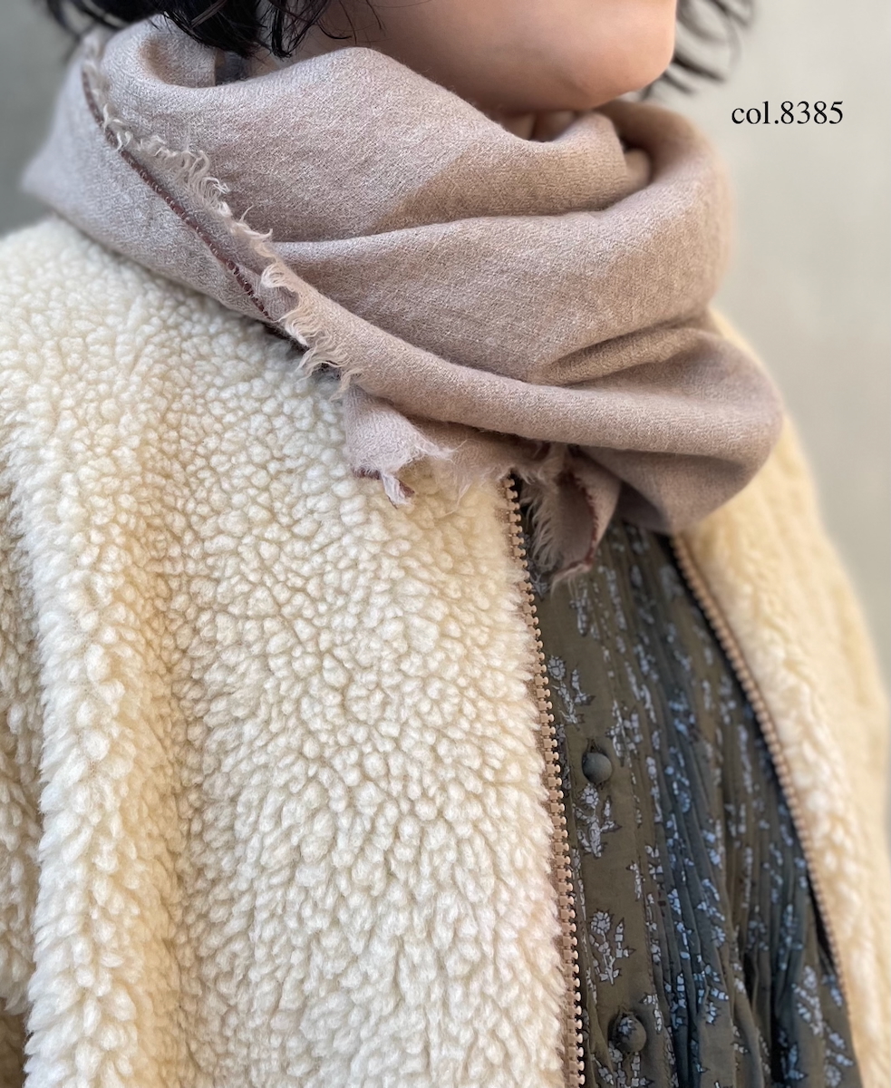 NMDS25802(ストール) WOOL/CASHMERE STOLE