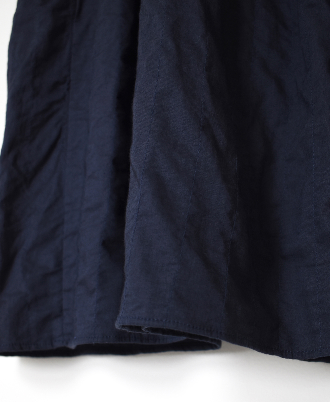 ●NMDS26213(スカート) 60s STITCHED ORGANIC CAMBRIC GATHERED SKIRT WITH LINING