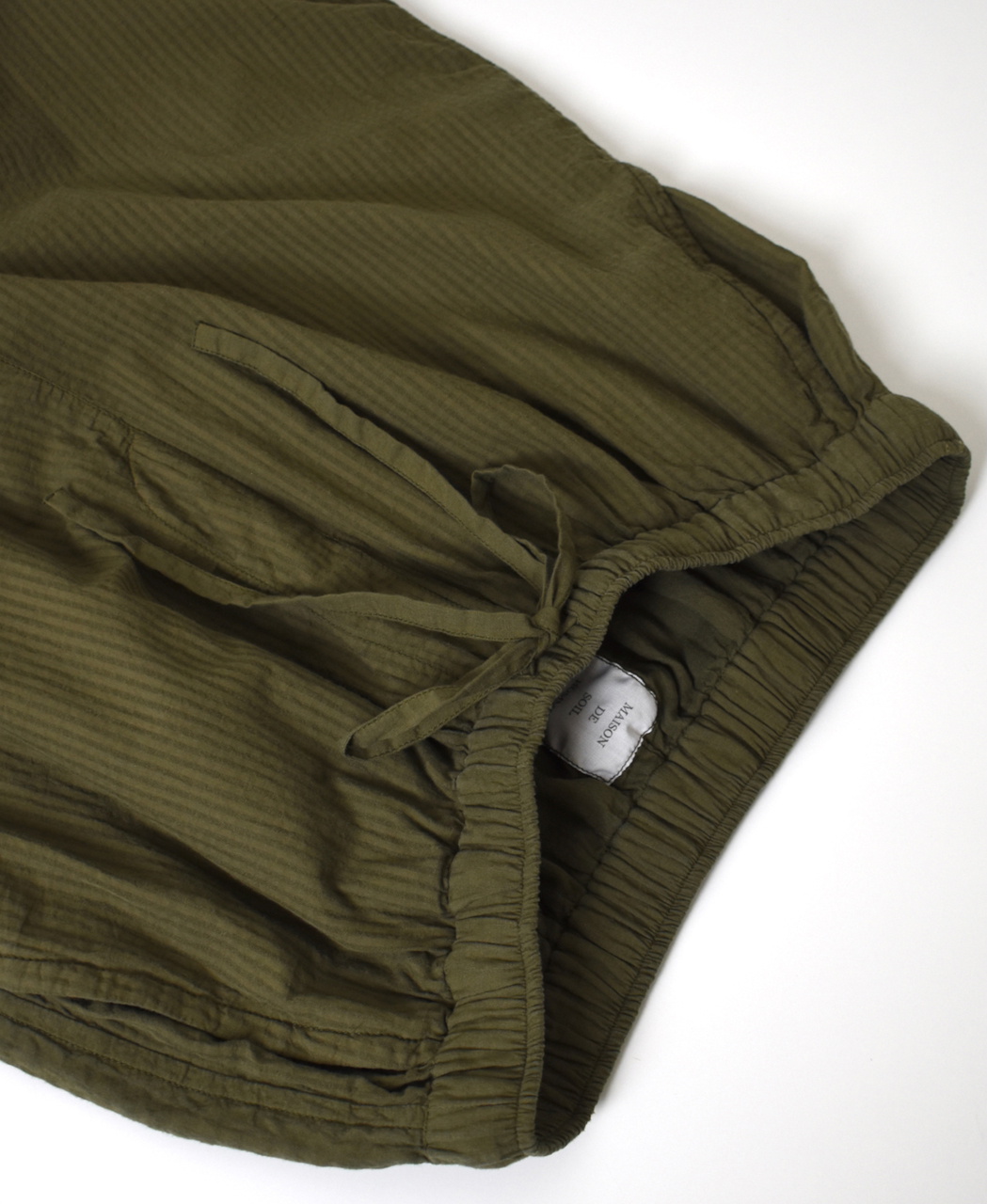 MDSH2483D(パンツ) 80s ORGANIC COTTON(BIG CHECK×SMALL CHECK)OVERDYE EASY PANTS