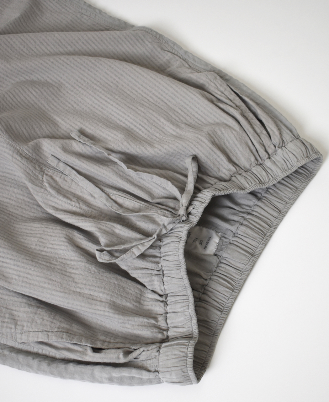 MDSH2483D(パンツ) 80s ORGANIC COTTON(BIG CHECK×SMALL CHECK)OVERDYE EASY PANTS