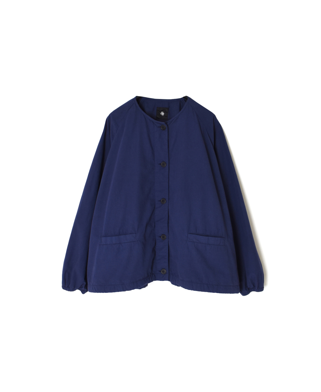 ○NMDS24633D(ジャケット) 40s ORGANIC POPLIN(OVERDYE) RAGLAN STRING