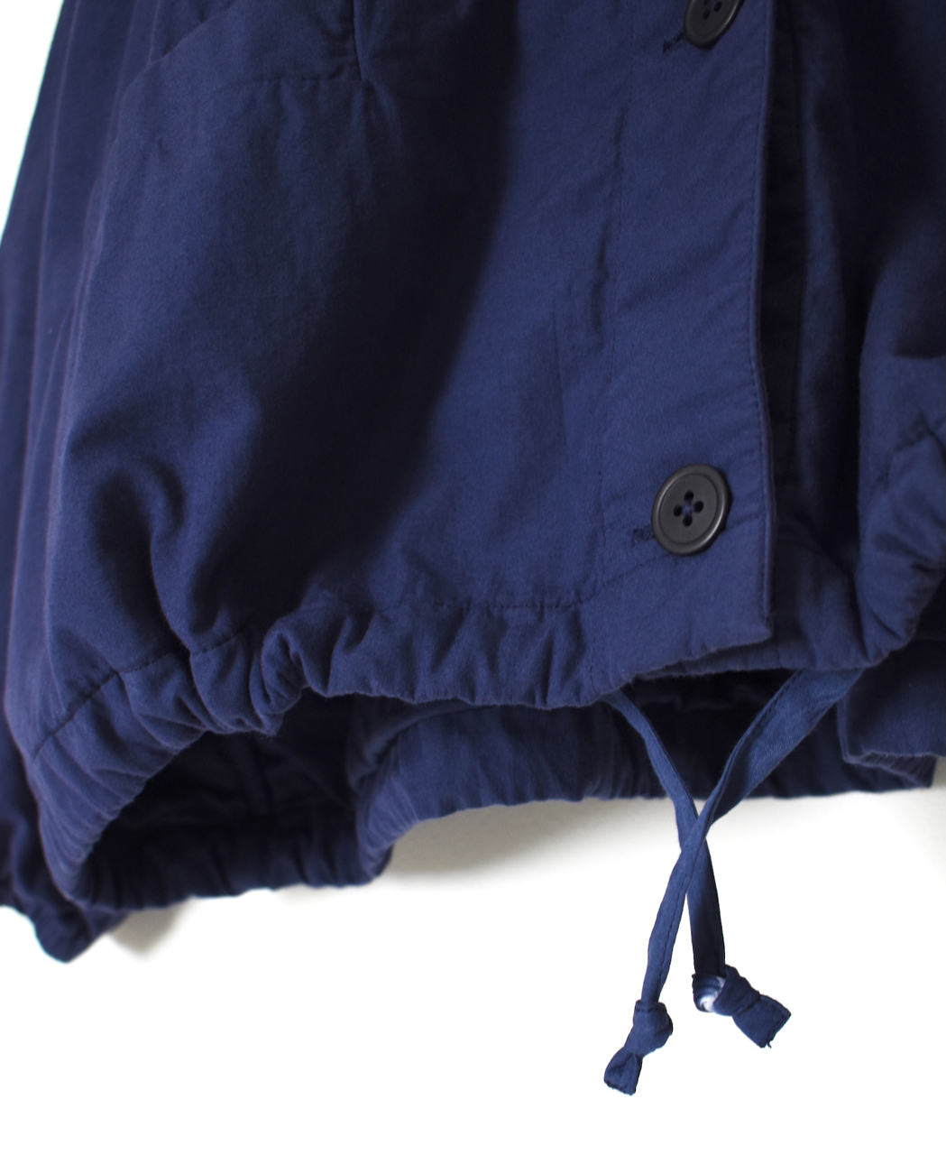 ●NMDS24633D(ジャケット) 40s ORGANIC POPLIN(OVERDYE) RAGLAN STRING JACKET