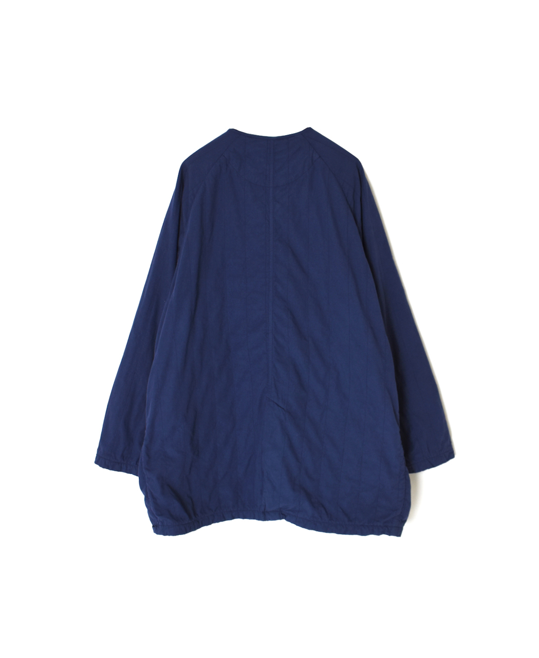 ●NMDS26202D(コート) 40s ORGANIC POPLIN(OVERDYE) RAGLAN SHORT COAT WITH VERTICAL STITCH