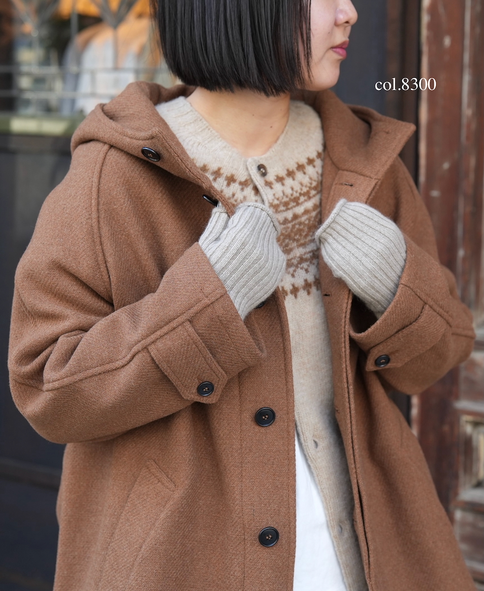 NGG2151 (手袋) GEELONGORA RIB FINGERLESS MITTON