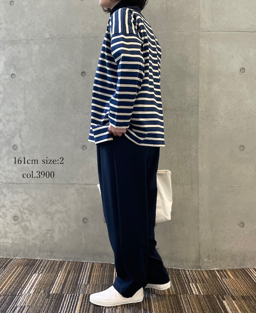 GNMDS2501WS(パンツ) WORSTED SERGE 2TUCK TAPERED EASY PANTS