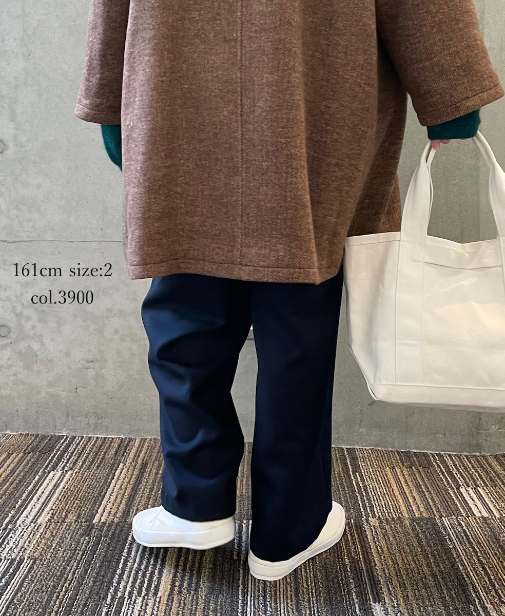 GNMDS2501WS(パンツ) WORSTED SERGE 2TUCK TAPERED EASY PANTS