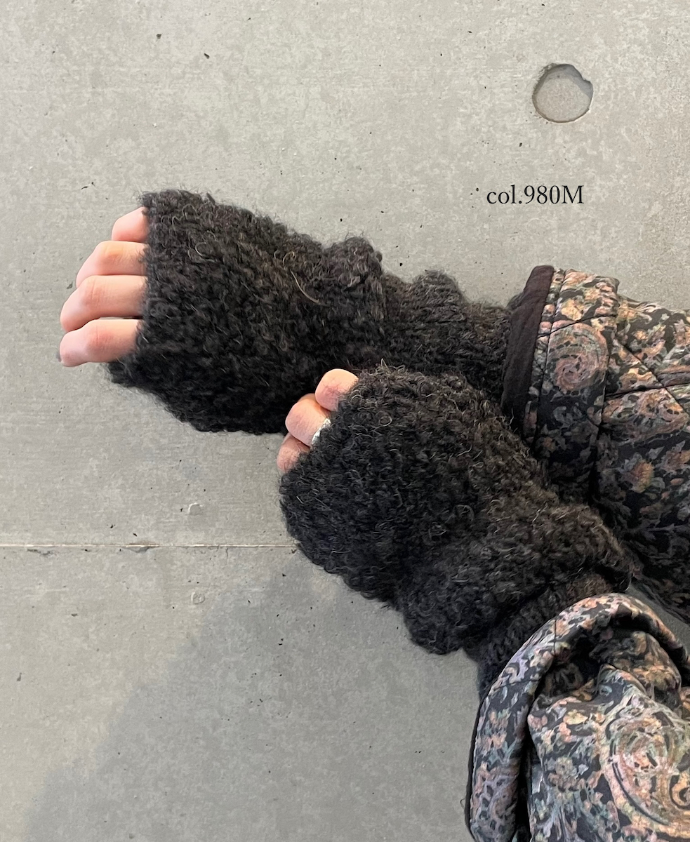 Calimar NCL2063 (グローブ) BOUCLE&PLAIN HAND WARMER