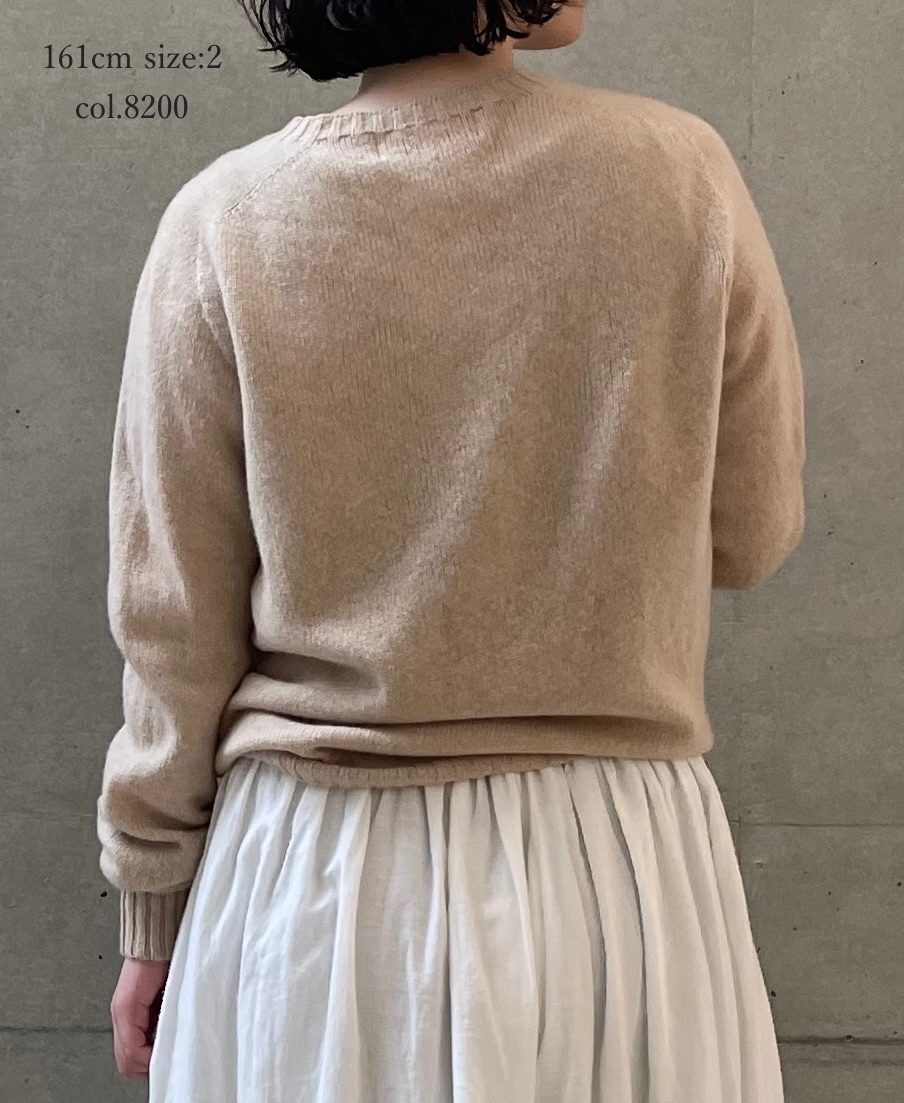 JNAMP1451 (ニット) CREW NECK SADDLE SHOULDER P/O