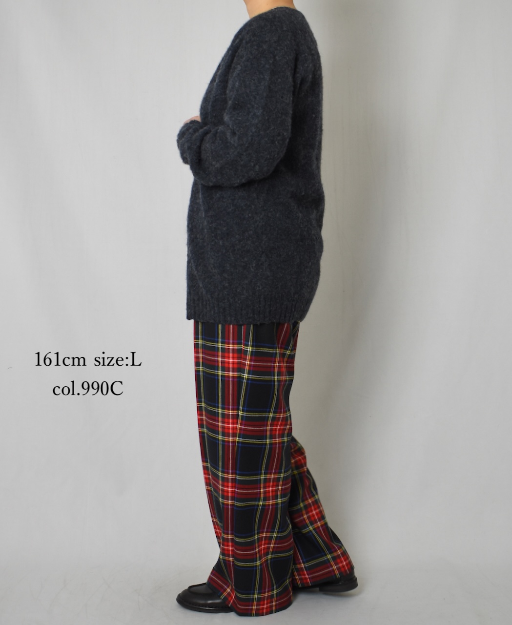 NOD2351 (パンツ) WORSTED WOOL TROUSERS
