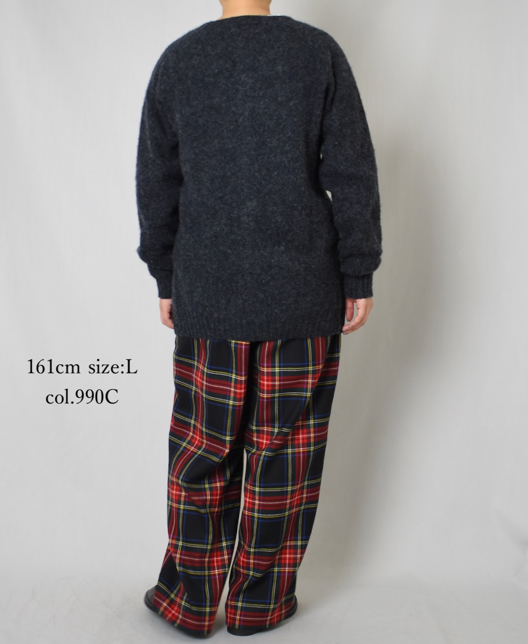 NOD2351 (パンツ) WORSTED WOOL TROUSERS