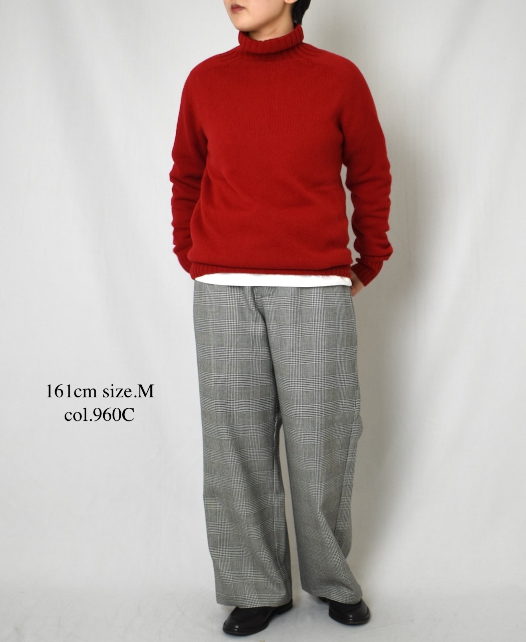 NOD2351 (パンツ) WORSTED WOOL TROUSERS