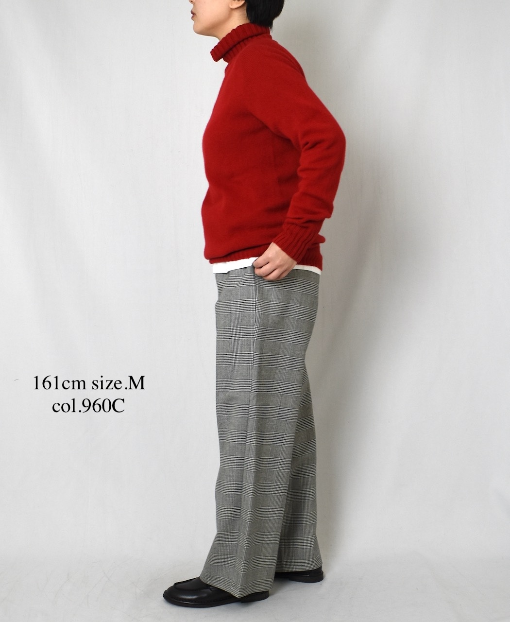 NOD2351 (パンツ) WORSTED WOOL TROUSERS