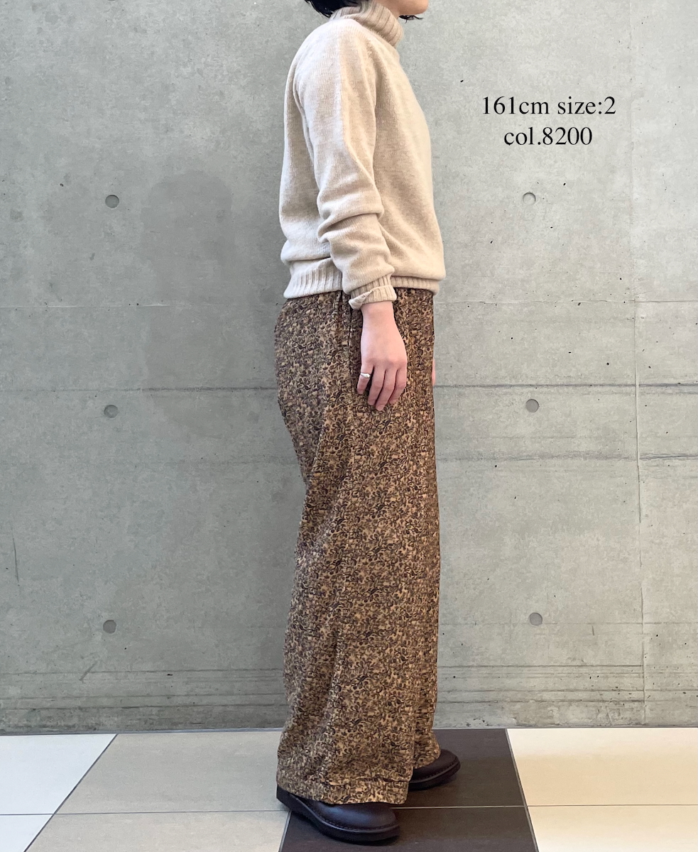 JNAMP1651 (ニット) POLO NECK SADDLE SHOULDER P/O