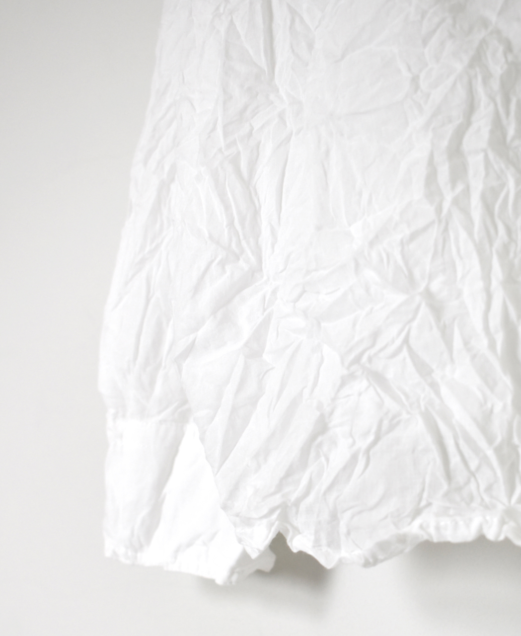 ●NVL1861CVW (シャツ) 80s ORGANIC VOILE PLAIN (WRINKLE) REGULAR COLLAR L/SL OVERSIZED SHIRT