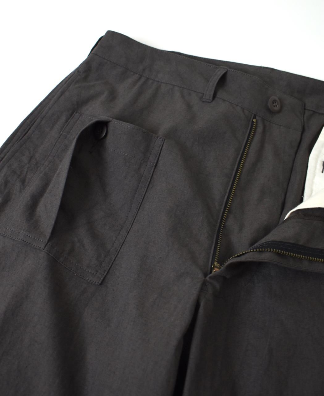 ●GNHT2601CLP(パンツ) COTTON/LINEN PLAIN WORK PANTS