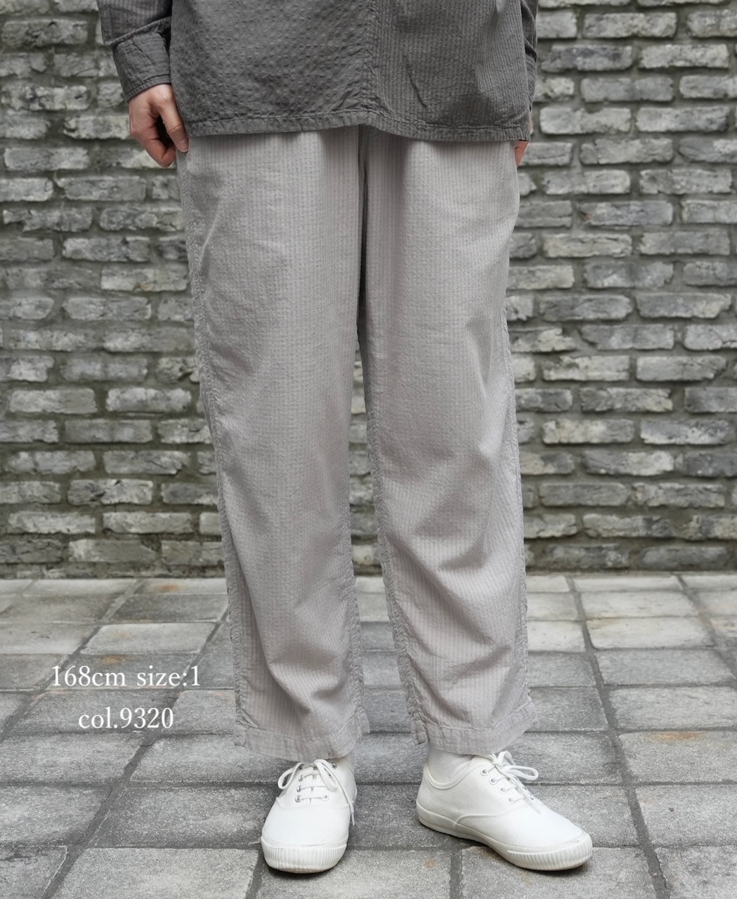 MDSH2483D(パンツ) 80s ORGANIC COTTON(BIG CHECK×SMALL CHECK)OVERDYE EASY PANTS