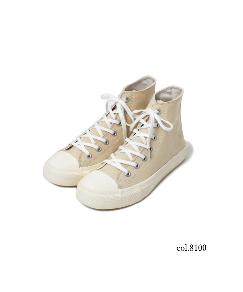NAMC0702 (スニーカー) HIGH-CUT CANVAS SNEAKER