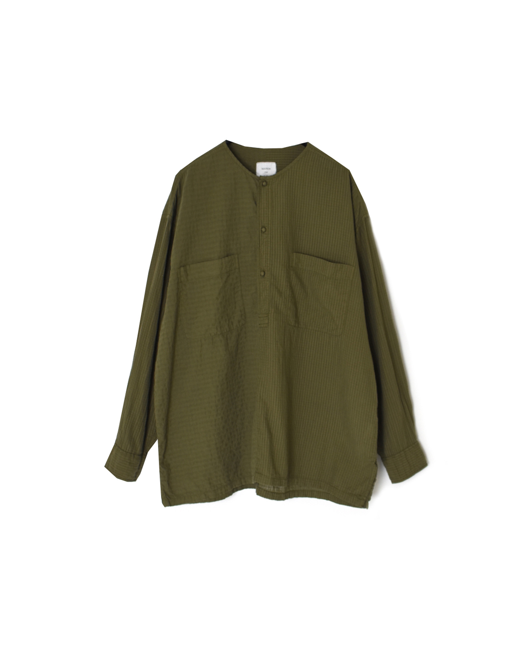 ●MDSH2601BD(シャツ) 80s ORGANIC COTTON(BIG CHECK×SMALL CHECK)OVERDYE(BALL BUTTON) PULLOVER SHIRT