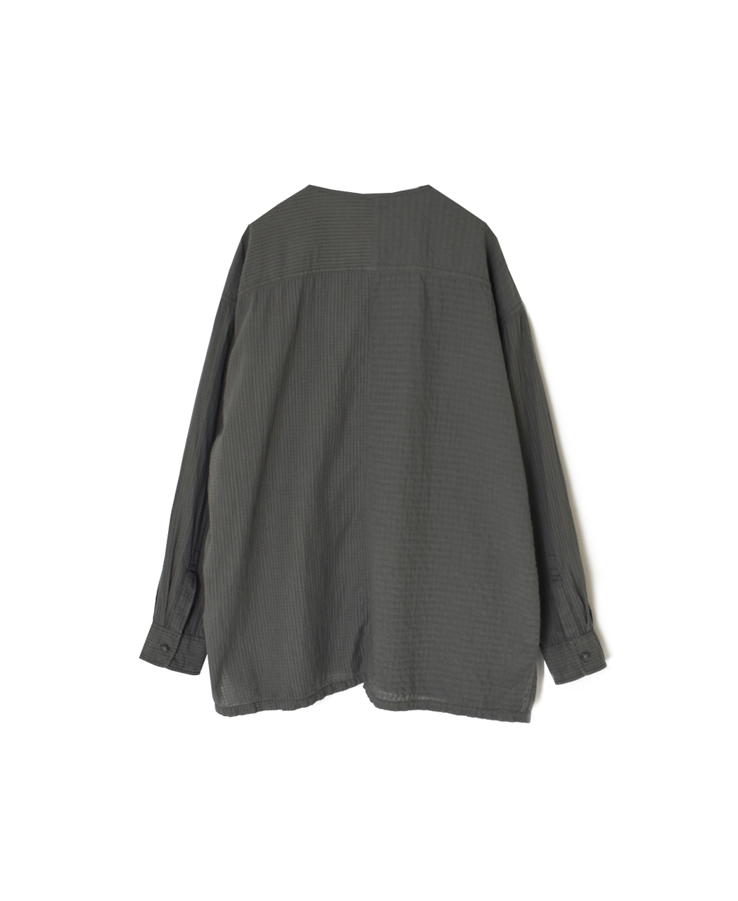 ●MDSH2601BD(シャツ) 80s ORGANIC COTTON(BIG CHECK×SMALL CHECK)OVERDYE(BALL BUTTON) PULLOVER SHIRT