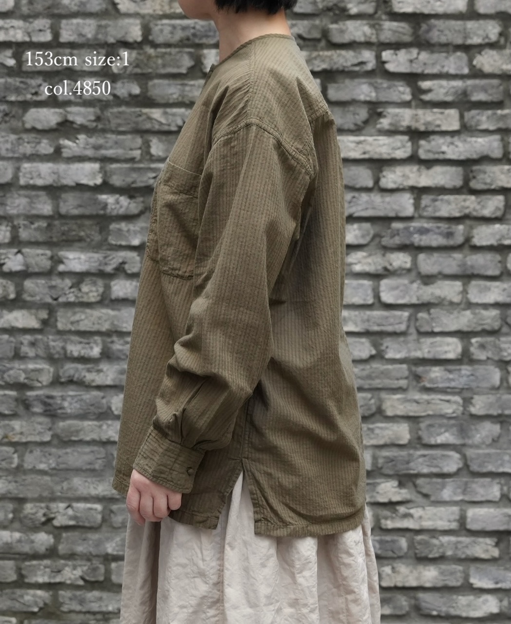 ●MDSH2601BD(シャツ) 80s ORGANIC COTTON(BIG CHECK×SMALL CHECK)OVERDYE(BALL BUTTON) PULLOVER SHIRT