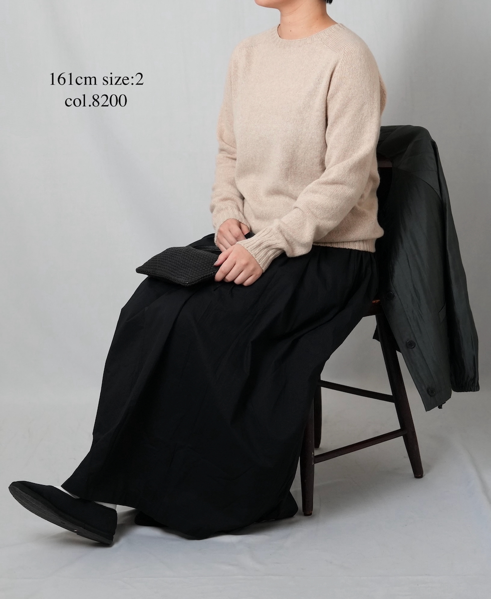 JNAMP1451 (ニット) CREW NECK SADDLE SHOULDER P/O