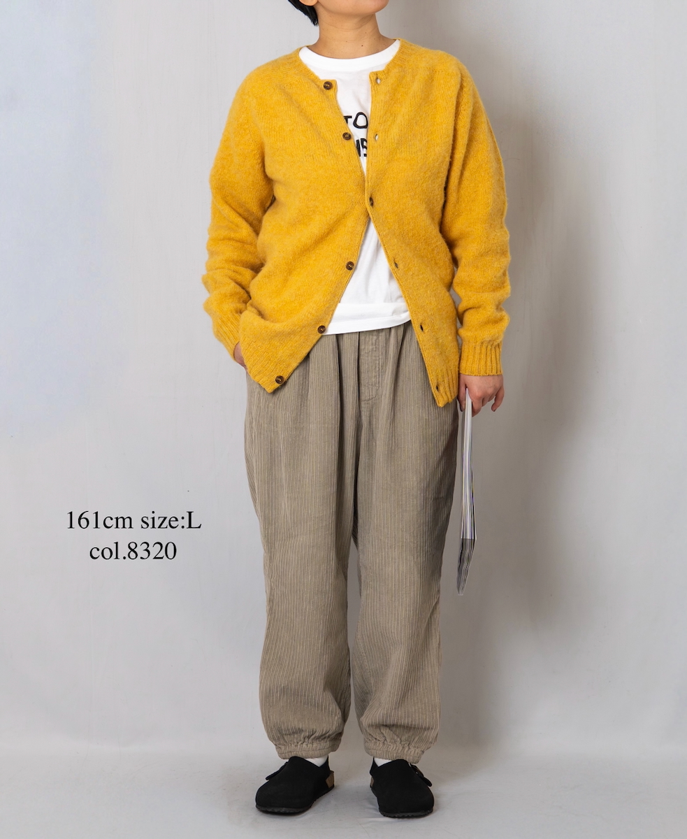 NVL2564D(パンツ)WIDE&NARROW WALE CORDUROY(OVERDYE) 60'S ORGANIC CAMBRIC EASY PANTS