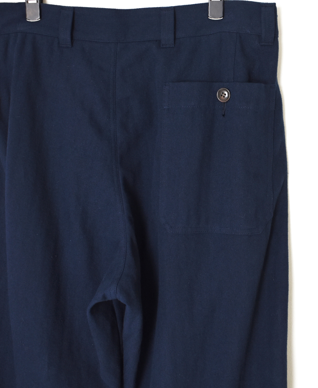 ●GNAM2612(パンツ) COTTON/LINEN HERRINGBONE ONE-TUCK PANTS